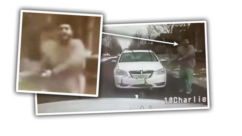 Illustration for article titled Guy With Brother On Hood Rams Cop Car, Gives Cop Amazing Look